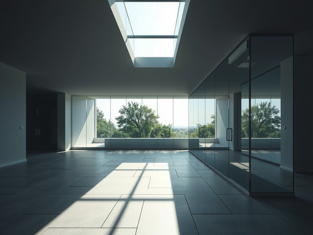 Architectural abstraction representing data transparency